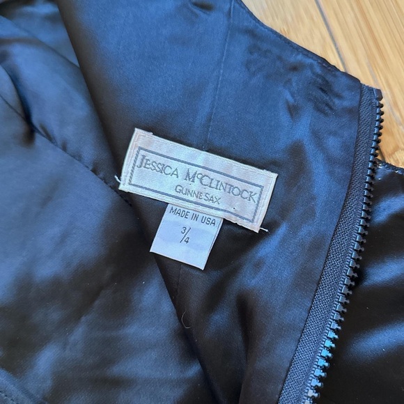 Vintage 1990s Jessica McClintock Gunne Sax Corset Top - Picture 5 of 6